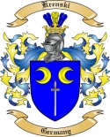 Krenski Family Crest from Germany2