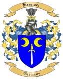 Krenzel Family Crest from Germany