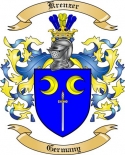 Krenzer Family Crest from Germany2