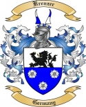 Krenzer Family Crest from Germany