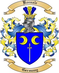 Krenzle Family Crest from Germany2
