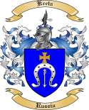 Kreta Family Crest from Russia