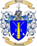 Krieck Family Crest from Germany