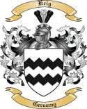 Krig Family Crest from Germany2