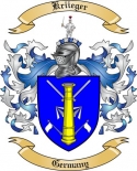 Kriieger Family Crest from Germany