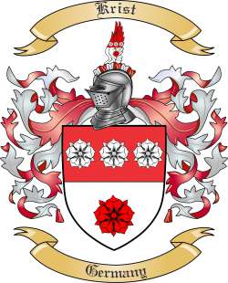 Krist Family Crest from Germany2
