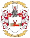Krole Family Crest from Germany