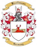 Krollmann Family Crest from Germany