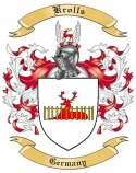 Krolls Family Crest from Germany
