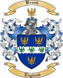 Krook Family Crest from England