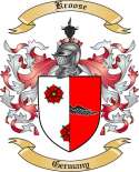 Kroose Family Crest from Germany