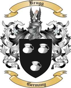 Krugg Family Crest from Germany
