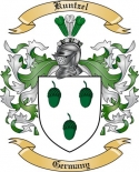 Kuntzel Family Crest from Germany2
