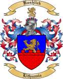 Kushlick Family Crest from Lithuania