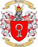Kuzkin Family Crest from Austria