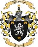 Kyngesland Family Crest from England