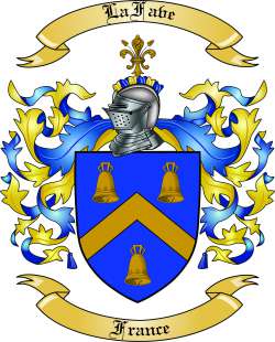 LaFave Family Crest from France