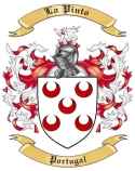 La Pinto Family Crest from Portugal
