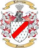 Labrecque Family Crest from France