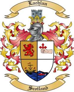 Lachlan Family Crest from Scotland