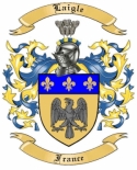Laigle Family Crest from France