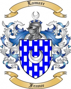 Lamarc Family Crest from France
