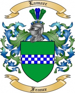 Lamarc Family Crest from France2