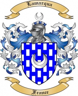Lamarqua Family Crest from France