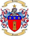 Lamie Family Crest from France