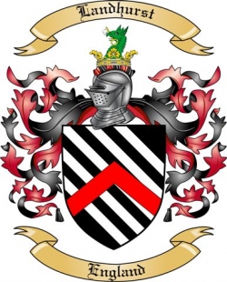 Landhurst Family Crest from England
