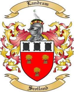 Landram Family Crest from Scotland