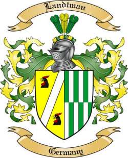 Landtman Family Crest from Germany