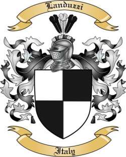 Landuzzi Family Crest from Italy2