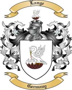 Lange Family Crest from Germany2