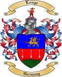 Lange Family Crest from Germany