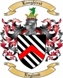 Langhirst Family Crest from England