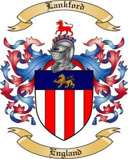 Lankford Family Crest from England