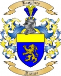 Lanphere Family Crest from France