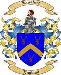 Lansford Family Crest from England2