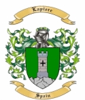Lapiere Family Crest from Spain
