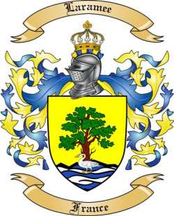 Laramee Family Crest from France