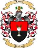 Larrie Family Crest from Scotland