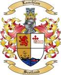 Lauchlan Family Crest from Scotland