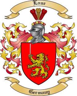Laue Family Crest from Germany2