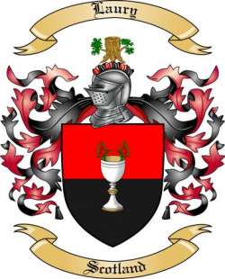Laury Family Crest from Scotland
