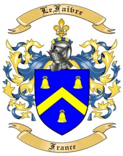 LeFaivre Family Crest from France