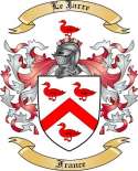 Le Jarre Family Crest from France2