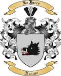 Le Jarre Family Crest from France
