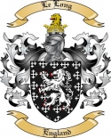 Le Long Family Crest from England