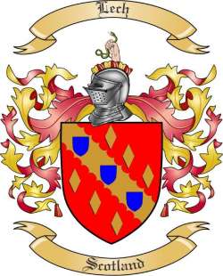 Lech Family Crest from Scotland